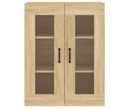 Sienas Skapīši 2 Gab., Ozolkoka Krāsa, Inženierijas Koks Vidaxl