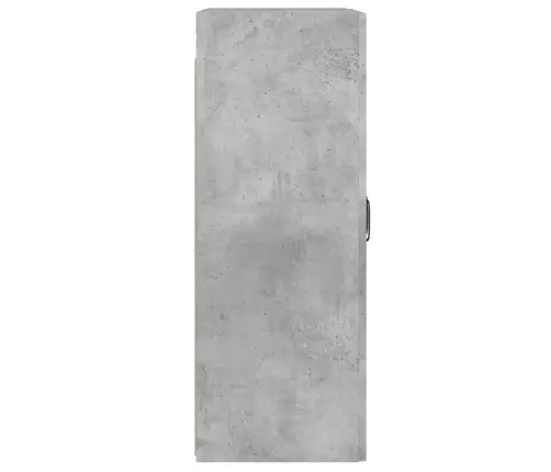 Sienas Skapīši, 2 Gab., Betona Pelēki, Inženierijas Koks Vidaxl