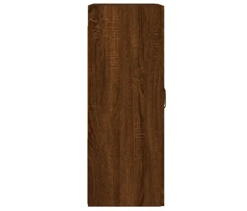 Prie Sienos Montuojamos Spintelės, 2Vnt., Rudos, Mediena