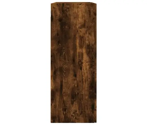 Sienas Skapīši, 2 Gab., Ozolkoka Krāsa, Inženierijas Koks Vidaxl