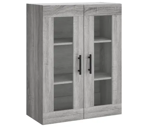 Sienas Skapīši 2 Gab., Pelēka Ozolkoka Krāsa, Inženierijas Koks Vidaxl Sienas Skapīši 2 Gab., Pelēka Ozolkoka Krāsa, Inženierijas Koks Vidaxl