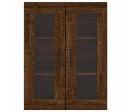 Sienas Skapīši 2 Gab., Ozolkoka Krāsa, Inženierijas Koks Vidaxl