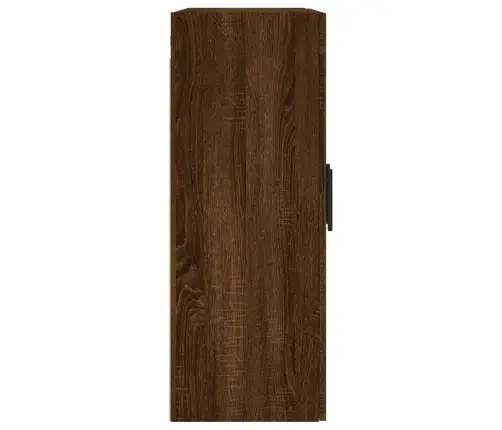 Sienas Skapīši 2 Gab., Ozolkoka Krāsa, Inženierijas Koks Vidaxl