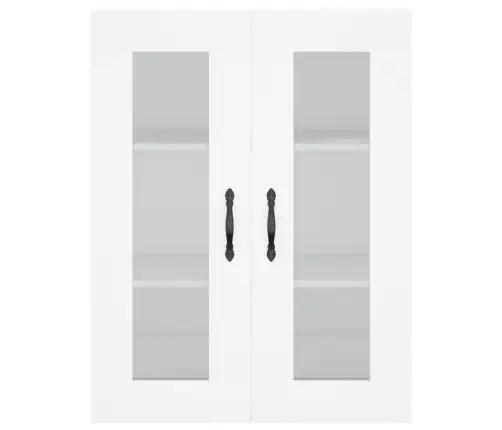 Sienas Skapīši, 2 Gab., Balti, Inženierijas Koks Vidaxl