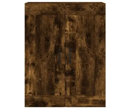 Sienas Skapīši, 2 Gab., Ozolkoka Krāsa, Inženierijas Koks Vidaxl