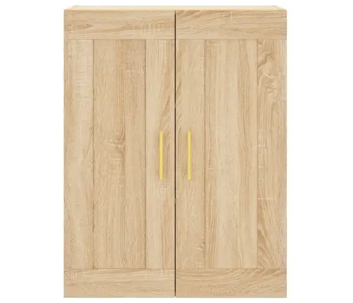Sienas Skapīši 2 Gab., Ozolkoka Krāsa, Inženierijas Koks Vidaxl