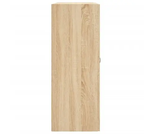 Sienas Skapīši 2 Gab., Ozolkoka Krāsa, Inženierijas Koks Vidaxl