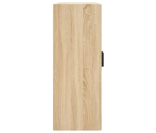 Sienas Skapīši 2 Gab., Ozolkoka Krāsa, Inženierijas Koks Vidaxl