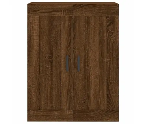 Prie Sienos Montuojamos Spintelės, 2Vnt., Rudos, Mediena