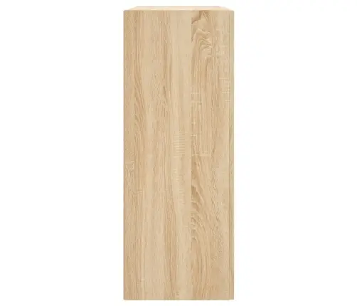 Sienas Skapīši 2 Gab., Ozolkoka Krāsa, Inženierijas Koks Vidaxl