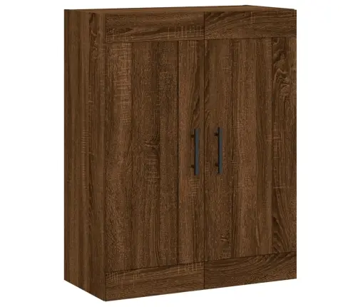 Sienas Skapīši 2 Gab., Ozolkoka Krāsa, Inženierijas Koks Vidaxl