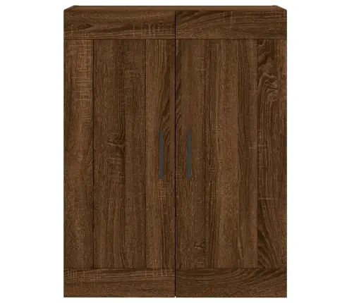 Sienas Skapīši 2 Gab., Ozolkoka Krāsa, Inženierijas Koks Vidaxl