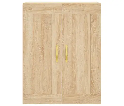 Sienas Skapīši 2 Gab., Ozolkoka Krāsa, Inženierijas Koks Vidaxl