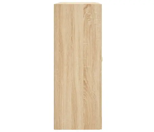 Sienas Skapīši 2 Gab., Ozolkoka Krāsa, Inženierijas Koks Vidaxl