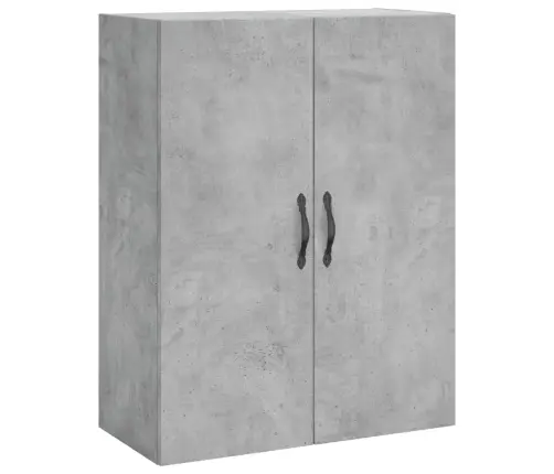 Komoda, Betono Pilkos Spalvos, 69,5X34X180cm Apdirbta Mediena