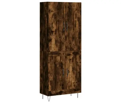 Augstais Skapis, Ozolkoka, 69,5X34X180 Cm, Inženierijas Koks Vidaxl