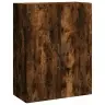Augstais Skapis, Ozolkoka, 69,5X34X180 Cm, Inženierijas Koks Vidaxl
