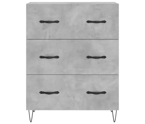 Kõrge Kapp, Betoonhall, 69,5 X 34 X 180 cmTehispuit