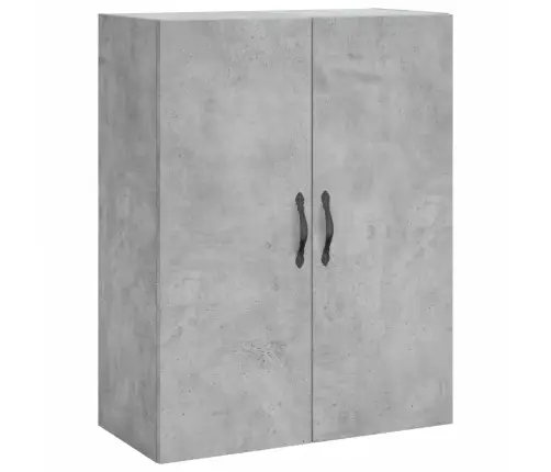 Augstais Skapis, Pelēks, 69,5X34X180 Cm, Inženierijas Koks Vidaxl