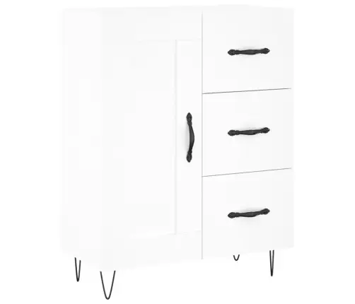 Augstais Skapis, Balts, 69,5X34X180 Cm, Inženierijas Koks Vidaxl