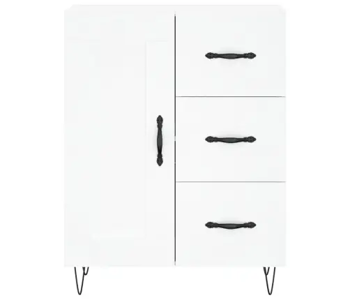 Augstais Skapis, Balts, 69,5X34X180 Cm, Inženierijas Koks Vidaxl