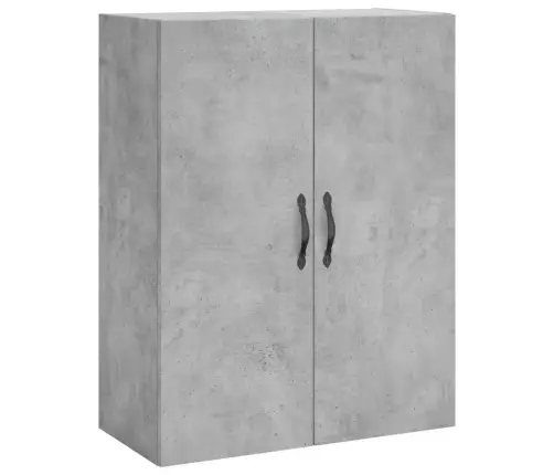 Augstais Skapis, Pelēks, 69,5X34X180 Cm, Inženierijas Koks Vidaxl
