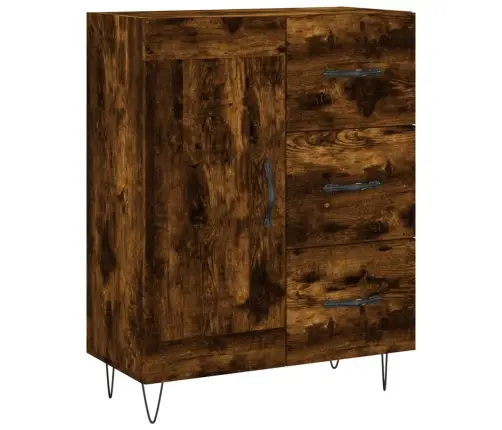 Augstais Skapis, Ozolkoka, 69,5X34X180 Cm, Inženierijas Koks Vidaxl