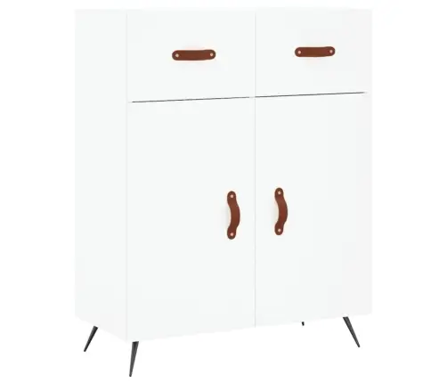 Augstais Skapis, Balts, 69,5X34X180 Cm, Inženierijas Koks Vidaxl