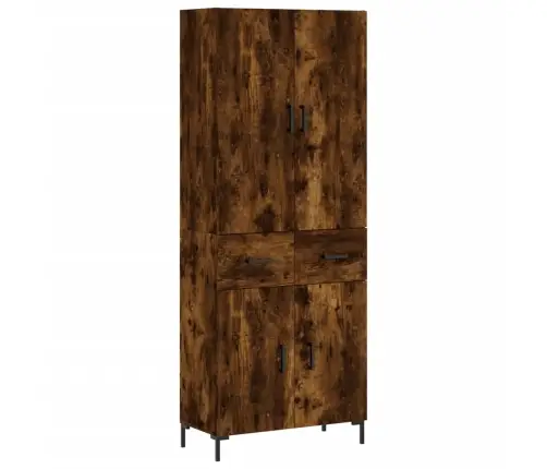 Augstais Skapis, Ozolkoka, 69,5X34X180 Cm, Inženierijas Koks Vidaxl