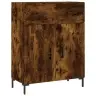 Augstais Skapis, Ozolkoka, 69,5X34X180 Cm, Inženierijas Koks Vidaxl