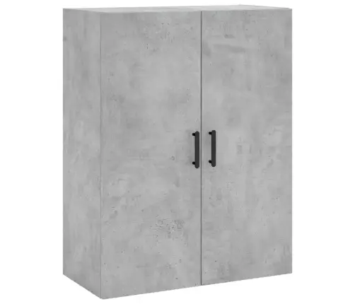 Augstais Skapis, Pelēks, 69,5X34X180 Cm, Inženierijas Koks Vidaxl
