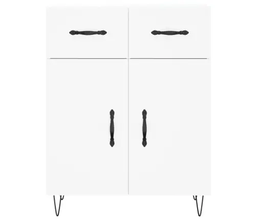 Augstais Skapis, Balts, 69,5X34X180 Cm, Inženierijas Koks Vidaxl