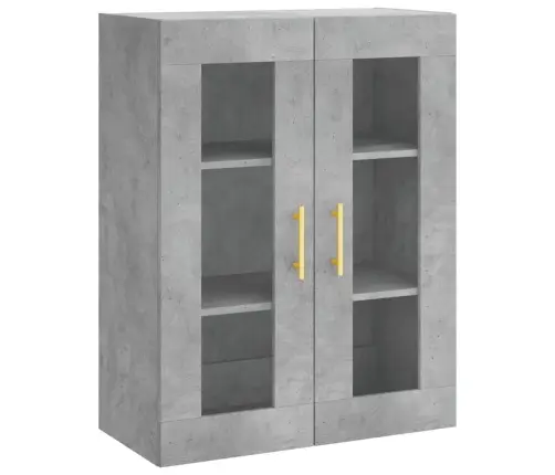 Kõrge Kapp, Betoonhall, 69,5 X 34 X 180 cmTehispuit