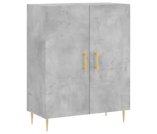 Kõrge Kapp, Betoonhall, 69,5 X 34 X 180 cmTehispuit