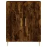 Augstais Skapis, Ozolkoka, 69,5X34X180 Cm, Inženierijas Koks Vidaxl