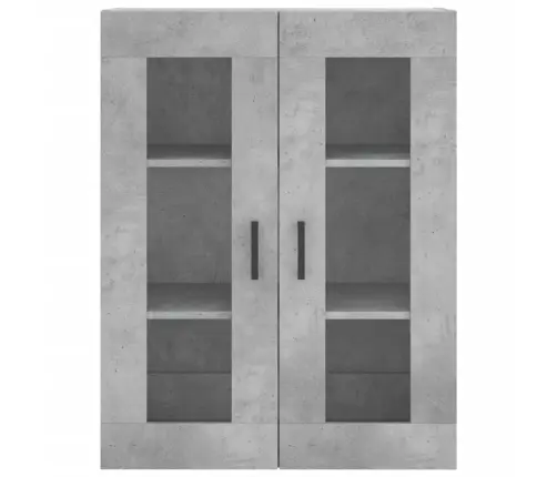 Komoda, Betono Pilkos Spalvos, 69,5X34X180cm Apdirbta Mediena