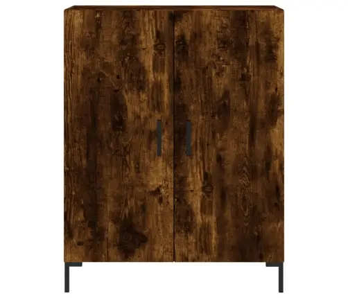 Komoda, Dūminio Ąžuolo Spalvos, 69,5X34X180cm Apdirbta Mediena