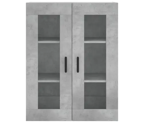 Augstais Skapis, Pelēks, 69,5X34X180 Cm, Inženierijas Koks Vidaxl