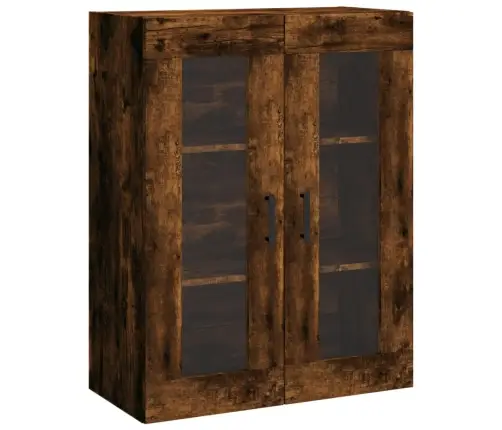 Kõrge Kapp, Suitsutatud Tamm, 69,5 X 34 X 180 cm Tehispuit