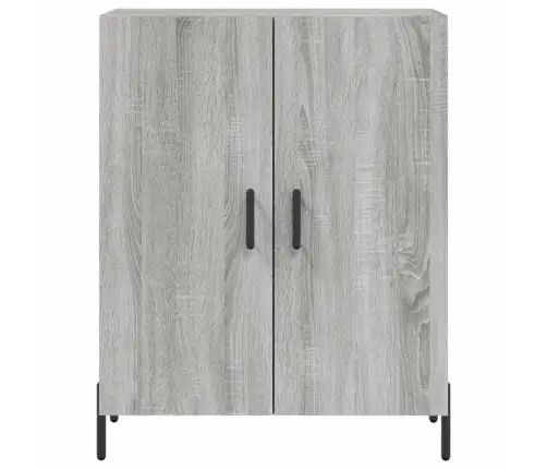 Komoda, Pilkos Ąžuolo Spalvos, 69,5X34X180cm Apdirbta Mediena