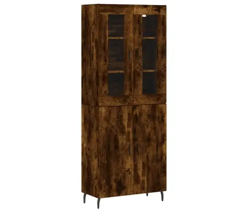 Augstais Skapis, Ozolkoka, 69,5X34X180 Cm, Inženierijas Koks Vidaxl
