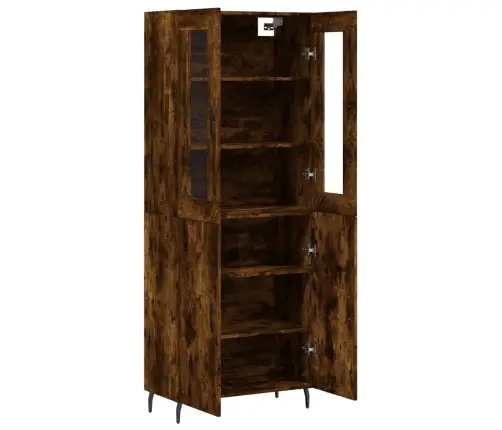 Augstais Skapis, Ozolkoka, 69,5X34X180 Cm, Inženierijas Koks Vidaxl