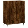 Augstais Skapis, Ozolkoka, 69,5X34X180 Cm, Inženierijas Koks Vidaxl