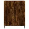 Augstais Skapis, Ozolkoka, 69,5X34X180 Cm, Inženierijas Koks Vidaxl