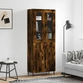 Augstais Skapis, Ozolkoka, 69,5X34X180 Cm, Inženierijas Koks Vidaxl