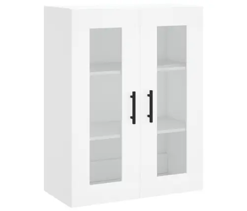 Kõrge Kapp, Valge, 69,5 X 34 X 180 cm Tehispuit