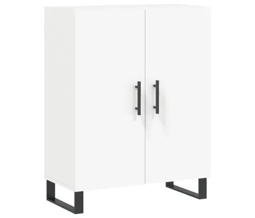 Kõrge Kapp, Valge, 69,5 X 34 X 180 cm Tehispuit