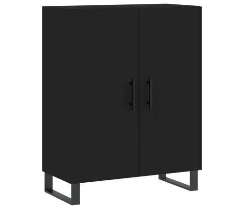 Augstais Skapis, Melns, 69,5X34X180 Cm, Inženierijas Koks Vidaxl