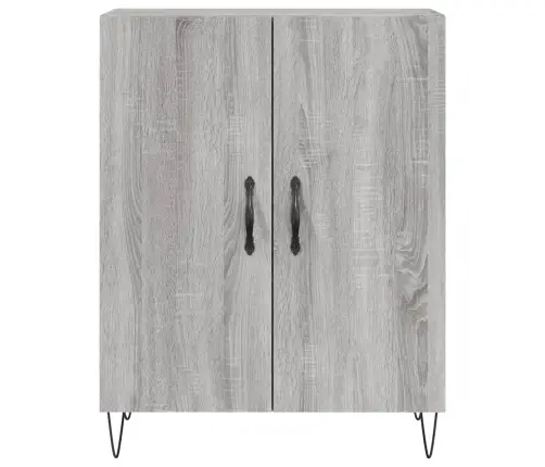 Kõrge Kapp, Hall Sonoma Tamm, 69,5 X 34 X 180 cm Tehispuit