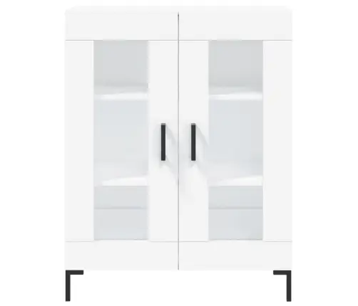 Kõrge Kapp, Valge, 69,5 X 34 X 180 cm Tehispuit